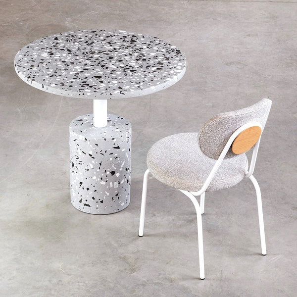 Mesa Bouman Neck Sol | Tampo Concreto e Granilite - MEZAS