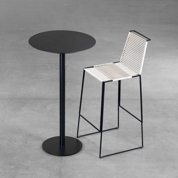 Banqueta Hooke Espaguete PVC - MEZAS