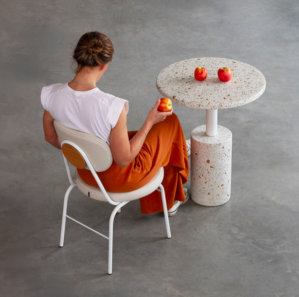 Mesa Bouman Neck Sol | Tampo Concreto e Granilite - MEZAS