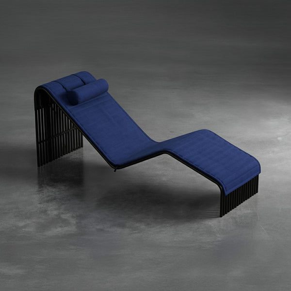 Espreguiçadeira Zeta INOX com Capa estofada