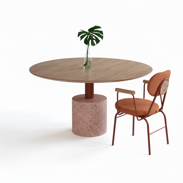 Mesa Bouman Neck Sol | Tampo Madeira - MEZAS