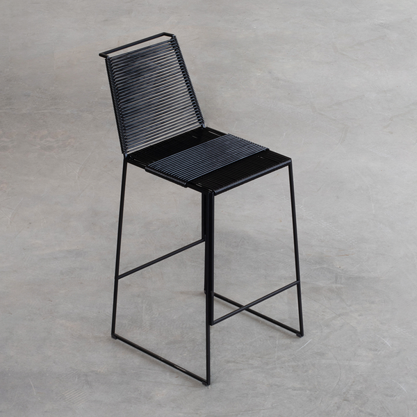 Banqueta Hooke Espaguete PVC - MEZAS