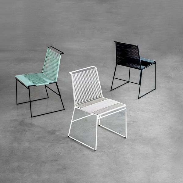 Cadeira Hooke Espaguete PVC - MEZAS