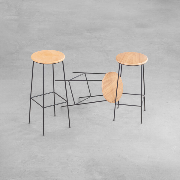 Banqueta Rebar - MEZAS