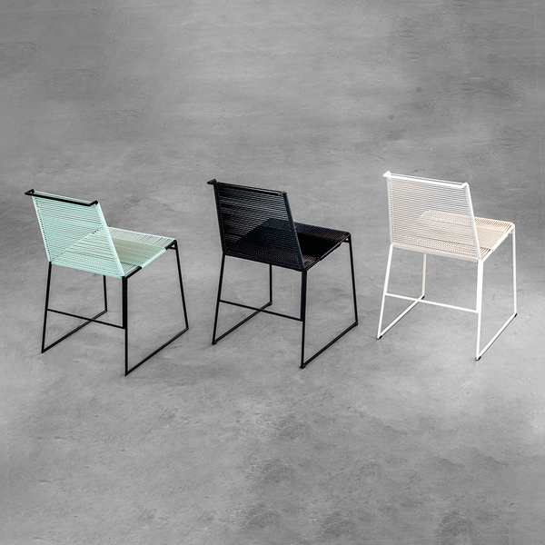 Cadeira Hooke Espaguete PVC - MEZAS