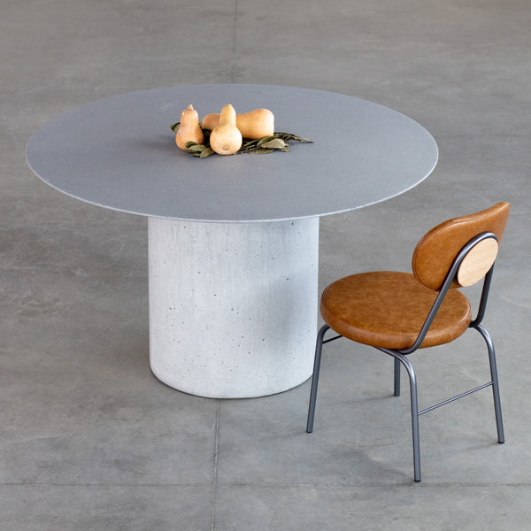 Mesa Bouman Solo | Tampo Concreto & Granilite | Base Concreto & Granilite - MEZAS