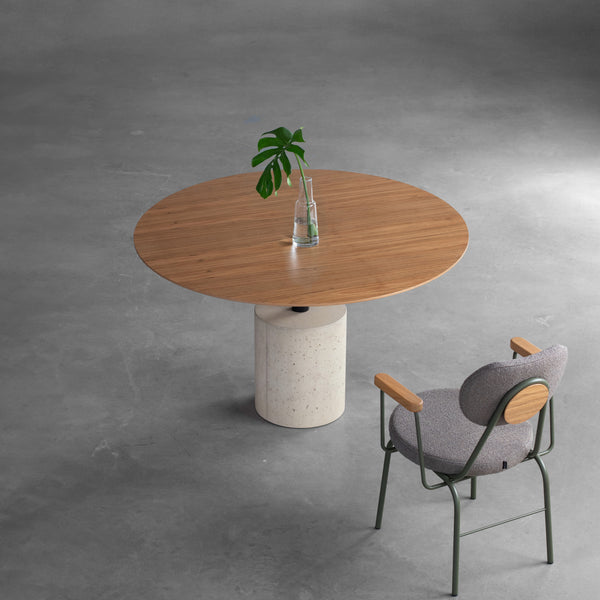 Mesa Bouman Neck Sol | Tampo Madeira - MEZAS