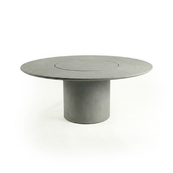 Mesa Bouman Solo | Tampo Concreto & Granilite | Base Concreto & Granilite