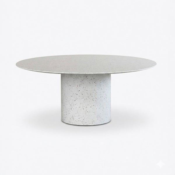 Mesa Bouman Solo | Tampo Concreto & Granilite | Base Concreto & Granilite