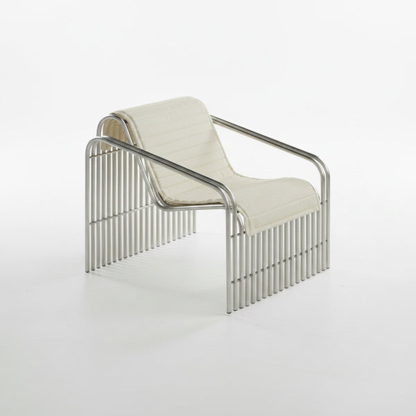 Poltrona Cosseno INOX com Capa estofada
