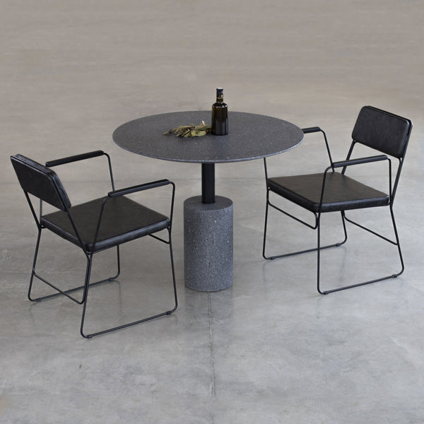 Mesa Bouman Neck Sol | Tampo Concreto e Granilite - MEZAS