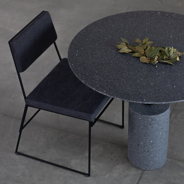 Mesa Bouman Neck Sol | Tampo Concreto e Granilite - MEZAS